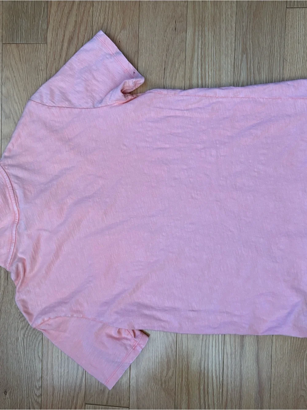 Old Navy Pink Short Sleeve Button-Up Polo for Kids